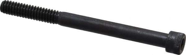 Holo-Krome - 1/4-20 UNC Hex Socket Drive, Socket Cap Screw - Alloy Steel, Black Oxide Finish, Partially Threaded, 3" Length Under Head - Apex Tool & Supply