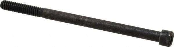 Holo-Krome - 1/4-20 UNC Hex Socket Drive, Socket Cap Screw - Alloy Steel, Black Oxide Finish, Partially Threaded, 4" Length Under Head - Apex Tool & Supply