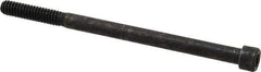 Holo-Krome - 1/4-20 UNC Hex Socket Drive, Socket Cap Screw - Alloy Steel, Black Oxide Finish, Partially Threaded, 4" Length Under Head - Apex Tool & Supply