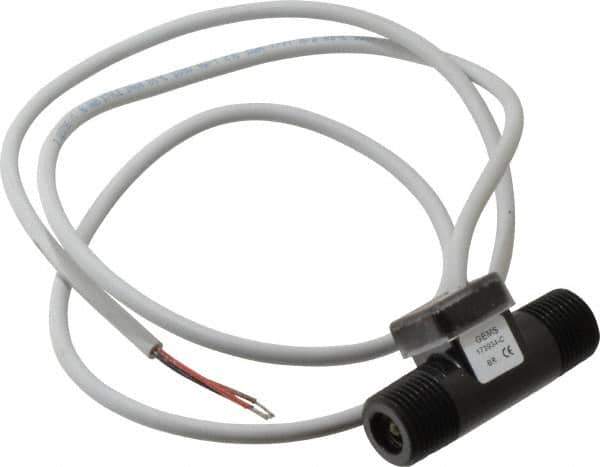 Gems Sensors - 200 psi, Nylon Housing, Turbine Flow Rate Sensor - 0.26 to 4 Flow Set Point, 0.26 to 4 GPM - Apex Tool & Supply