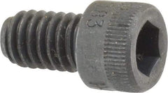 Holo-Krome - 5/16-18 UNC Hex Socket Drive, Socket Cap Screw - Alloy Steel, Black Oxide Finish, Fully Threaded, 1/2" Length Under Head - Apex Tool & Supply