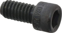 Holo-Krome - 5/16-18 UNC Hex Socket Drive, Socket Cap Screw - Alloy Steel, Black Oxide Finish, Fully Threaded, 5/8" Length Under Head - Apex Tool & Supply
