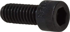 Holo-Krome - 5/16-18 UNC Hex Socket Drive, Socket Cap Screw - Alloy Steel, Black Oxide Finish, Fully Threaded, 3/4" Length Under Head - Apex Tool & Supply