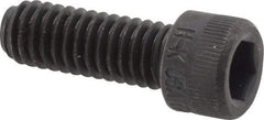 Holo-Krome - 5/16-18 UNC Hex Socket Drive, Socket Cap Screw - Alloy Steel, Black Oxide Finish, Fully Threaded, 7/8" Length Under Head - Apex Tool & Supply