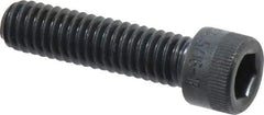 Holo-Krome - 5/16-18 UNC Hex Socket Drive, Socket Cap Screw - Alloy Steel, Black Oxide Finish, Fully Threaded, 1-1/4" Length Under Head - Apex Tool & Supply