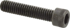 Holo-Krome - 5/16-18 UNC Hex Socket Drive, Socket Cap Screw - Alloy Steel, Black Oxide Finish, Fully Threaded, 1-1/2" Length Under Head - Apex Tool & Supply