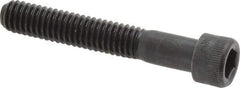 Holo-Krome - 5/16-18 UNC Hex Socket Drive, Socket Cap Screw - Alloy Steel, Black Oxide Finish, Partially Threaded, 2" Length Under Head - Apex Tool & Supply
