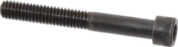 Holo-Krome - 5/16-18 UNC Hex Socket Drive, Socket Cap Screw - Alloy Steel, Black Oxide Finish, Partially Threaded, 2-1/2" Length Under Head - Apex Tool & Supply