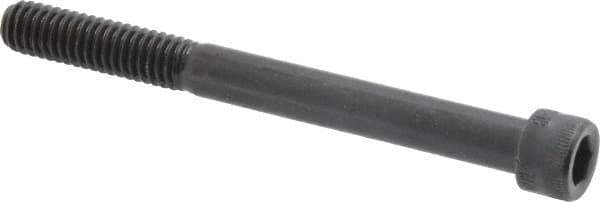 Holo-Krome - 5/16-18 UNC Hex Socket Drive, Socket Cap Screw - Alloy Steel, Black Oxide Finish, Partially Threaded, 3-1/4" Length Under Head - Apex Tool & Supply