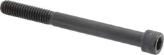Holo-Krome - 5/16-18 UNC Hex Socket Drive, Socket Cap Screw - Alloy Steel, Black Oxide Finish, Partially Threaded, 3-1/4" Length Under Head - Apex Tool & Supply