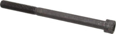 Holo-Krome - 5/16-18 UNC Hex Socket Drive, Socket Cap Screw - Alloy Steel, Black Oxide Finish, Partially Threaded, 4" Length Under Head - Apex Tool & Supply