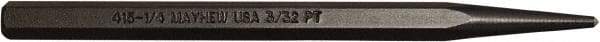 Mayhew - 3/32" Center Punch - 4" OAL, Alloy Steel - Apex Tool & Supply