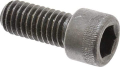 Holo-Krome - 3/8-16 UNC Hex Socket Drive, Socket Cap Screw - Alloy Steel, Black Oxide Finish, Fully Threaded, 7/8" Length Under Head - Apex Tool & Supply