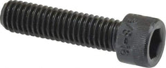 Holo-Krome - 3/8-16 UNC Hex Socket Drive, Socket Cap Screw - Alloy Steel, Black Oxide Finish, Fully Threaded, 1-1/2" Length Under Head - Apex Tool & Supply