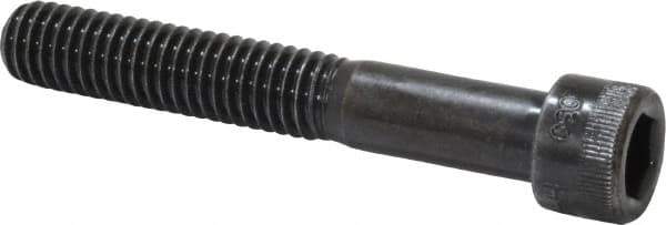 Holo-Krome - 3/8-16 UNC Hex Socket Drive, Socket Cap Screw - Alloy Steel, Black Oxide Finish, Partially Threaded, 2-1/2" Length Under Head - Apex Tool & Supply
