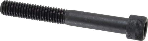 Holo-Krome - 3/8-16 UNC Hex Socket Drive, Socket Cap Screw - Alloy Steel, Black Oxide Finish, Partially Threaded, 3" Length Under Head - Apex Tool & Supply