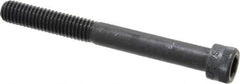 Holo-Krome - 3/8-16 UNC Hex Socket Drive, Socket Cap Screw - Alloy Steel, Black Oxide Finish, Partially Threaded, 3-1/2" Length Under Head - Apex Tool & Supply