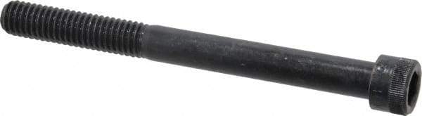 Holo-Krome - 3/8-16 UNC Hex Socket Drive, Socket Cap Screw - Alloy Steel, Black Oxide Finish, Partially Threaded, 4" Length Under Head - Apex Tool & Supply
