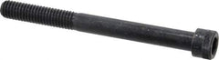 Holo-Krome - 3/8-16 UNC Hex Socket Drive, Socket Cap Screw - Alloy Steel, Black Oxide Finish, Partially Threaded, 4" Length Under Head - Apex Tool & Supply