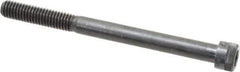 Holo-Krome - 3/8-16 UNC Hex Socket Drive, Socket Cap Screw - Alloy Steel, Black Oxide Finish, Partially Threaded, 4-1/2" Length Under Head - Apex Tool & Supply