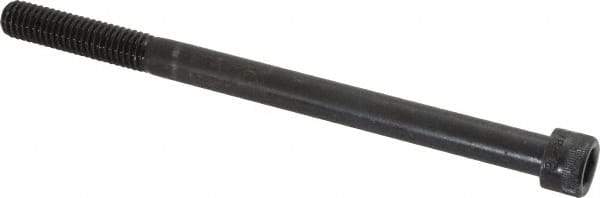 Holo-Krome - 3/8-16 UNC Hex Socket Drive, Socket Cap Screw - Alloy Steel, Black Oxide Finish, Partially Threaded, 5-1/2" Length Under Head - Apex Tool & Supply