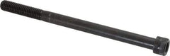 Holo-Krome - 3/8-16 UNC Hex Socket Drive, Socket Cap Screw - Alloy Steel, Black Oxide Finish, Partially Threaded, 5-1/2" Length Under Head - Apex Tool & Supply