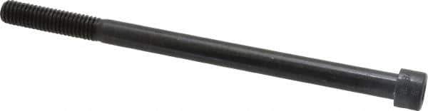 Holo-Krome - 3/8-16 UNC Hex Socket Drive, Socket Cap Screw - Alloy Steel, Black Oxide Finish, Partially Threaded, 6" Length Under Head - Apex Tool & Supply