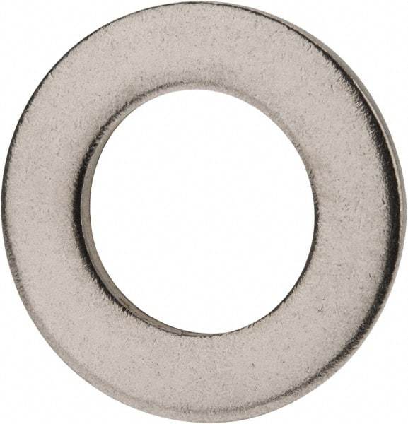 Value Collection - M16 Screw, Grade 316 Stainless Steel Standard Flat Washer - 17mm ID x 30mm OD, Plain Finish - Apex Tool & Supply