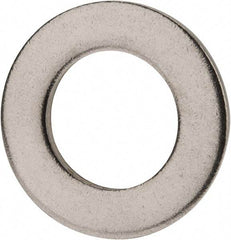 Value Collection - M16 Screw, Grade 316 Stainless Steel Standard Flat Washer - 17mm ID x 30mm OD, Plain Finish - Apex Tool & Supply