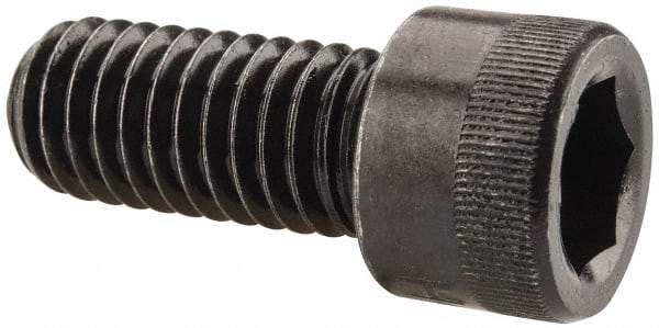 Holo-Krome - 7/16-14 UNC Hex Socket Drive, Socket Cap Screw - Alloy Steel, Black Oxide Finish, Fully Threaded, 1" Length Under Head - Apex Tool & Supply
