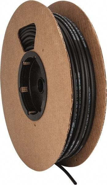 Parker - 11/64" ID x 1/4" OD, 0.04" Wall Thickness, 250' Long, Polyethylene Tube - Black, 300 Max psi, -80 to 175°F - Apex Tool & Supply