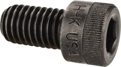 Holo-Krome - 1/2-13 UNC Hex Socket Drive, Socket Cap Screw - Alloy Steel, Black Oxide Finish, Fully Threaded, 7/8" Length Under Head - Apex Tool & Supply