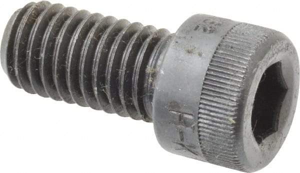 Holo-Krome - 1/2-13 UNC Hex Socket Drive, Socket Cap Screw - Alloy Steel, Black Oxide Finish, Fully Threaded, 1" Length Under Head - Apex Tool & Supply