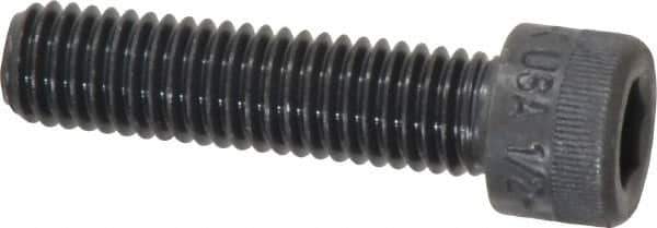 Holo-Krome - 1/2-13 UNC Hex Socket Drive, Socket Cap Screw - Alloy Steel, Black Oxide Finish, Fully Threaded, 2" Length Under Head - Apex Tool & Supply
