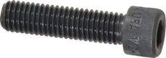 Holo-Krome - 1/2-13 UNC Hex Socket Drive, Socket Cap Screw - Alloy Steel, Black Oxide Finish, Fully Threaded, 2" Length Under Head - Apex Tool & Supply