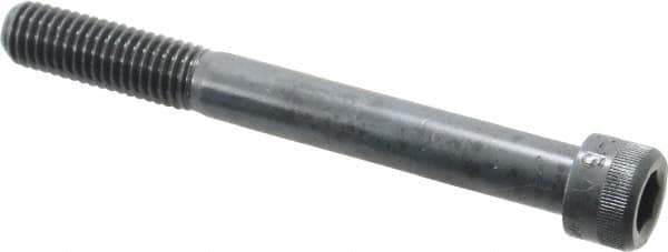 Holo-Krome - 1/2-13 UNC Hex Socket Drive, Socket Cap Screw - Alloy Steel, Black Oxide Finish, Partially Threaded, 4-1/2" Length Under Head - Apex Tool & Supply