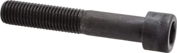 Holo-Krome - 3/4-10 UNC Hex Socket Drive, Socket Cap Screw - Alloy Steel, Black Oxide Finish, Partially Threaded, 4-1/2" Length Under Head - Apex Tool & Supply