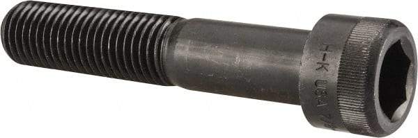 Holo-Krome - 7/8-9 UNC Hex Socket Drive, Socket Cap Screw - Alloy Steel, Black Oxide Finish, Partially Threaded, 4-1/2" Length Under Head - Apex Tool & Supply