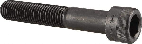 Holo-Krome - 7/8-9 UNC Hex Socket Drive, Socket Cap Screw - Alloy Steel, Black Oxide Finish, Partially Threaded, 5" Length Under Head - Apex Tool & Supply