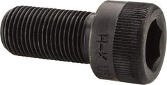 Holo-Krome - 1-8 UNC Hex Socket Drive, Socket Cap Screw - Alloy Steel, Black Oxide Finish, Fully Threaded, 2-3/4" Length Under Head - Apex Tool & Supply