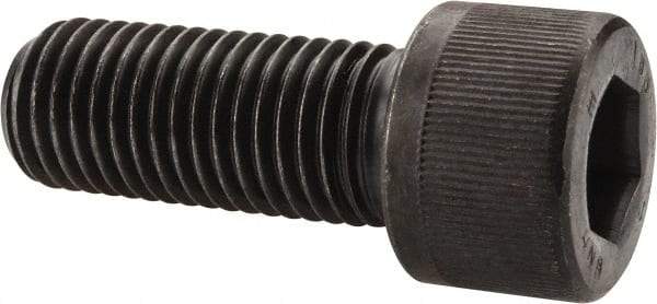 Holo-Krome - 1-8 UNC Hex Socket Drive, Socket Cap Screw - Alloy Steel, Black Oxide Finish, Fully Threaded, 3-1/4" Length Under Head - Apex Tool & Supply