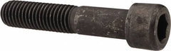 Holo-Krome - 1-8 UNC Hex Socket Drive, Socket Cap Screw - Alloy Steel, Black Oxide Finish, Partially Threaded, 4-1/2" Length Under Head - Apex Tool & Supply
