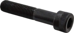 Holo-Krome - 1-8 UNC Hex Socket Drive, Socket Cap Screw - Alloy Steel, Black Oxide Finish, Partially Threaded, 5" Length Under Head - Apex Tool & Supply