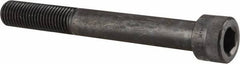 Holo-Krome - 1-8 UNC Hex Socket Drive, Socket Cap Screw - Alloy Steel, Black Oxide Finish, Partially Threaded, 8" Length Under Head - Apex Tool & Supply