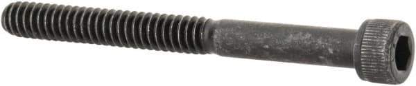 Value Collection - #10-24 UNC Hex Socket Drive, Socket Cap Screw - Alloy Steel, Black Oxide Finish, Partially Threaded, 2" Length Under Head - Apex Tool & Supply