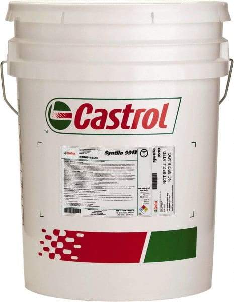 Castrol - Syntilo 9913, 5 Gal Pail Cutting & Grinding Fluid - Synthetic - Apex Tool & Supply