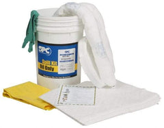 Brady SPC Sorbents - 9 Gal Capacity Universal Spill Kit - 6.5 Gal Bucket - Apex Tool & Supply