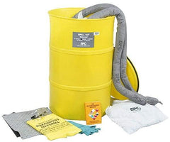 Brady SPC Sorbents - 38 Gal Capacity Universal Spill Kit - 55 Gal Drum - Apex Tool & Supply