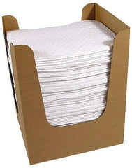 Brady SPC Sorbents - 39 Gal Capacity per Package, Oil Only Pad - 19" Long x 15" Wide, Polypropylene - Apex Tool & Supply