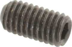 Holo-Krome - #10-32 UNF, 3/8" OAL, Cup Point Set Screw - Grade 8 Alloy Steel, 3/32" Key - Apex Tool & Supply